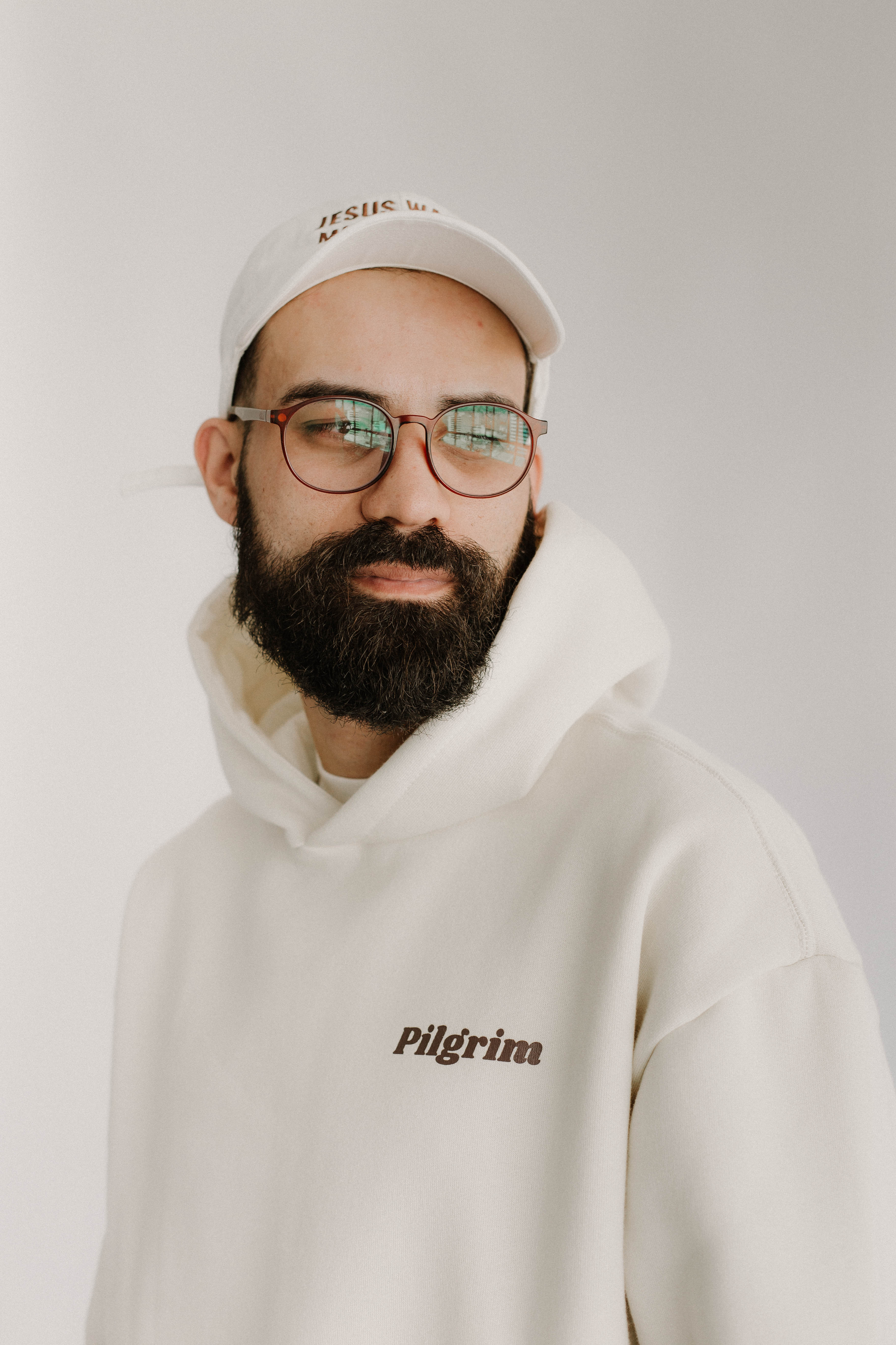 MOLETOM JESUS WAS A MISSIONARY OFF WHITE