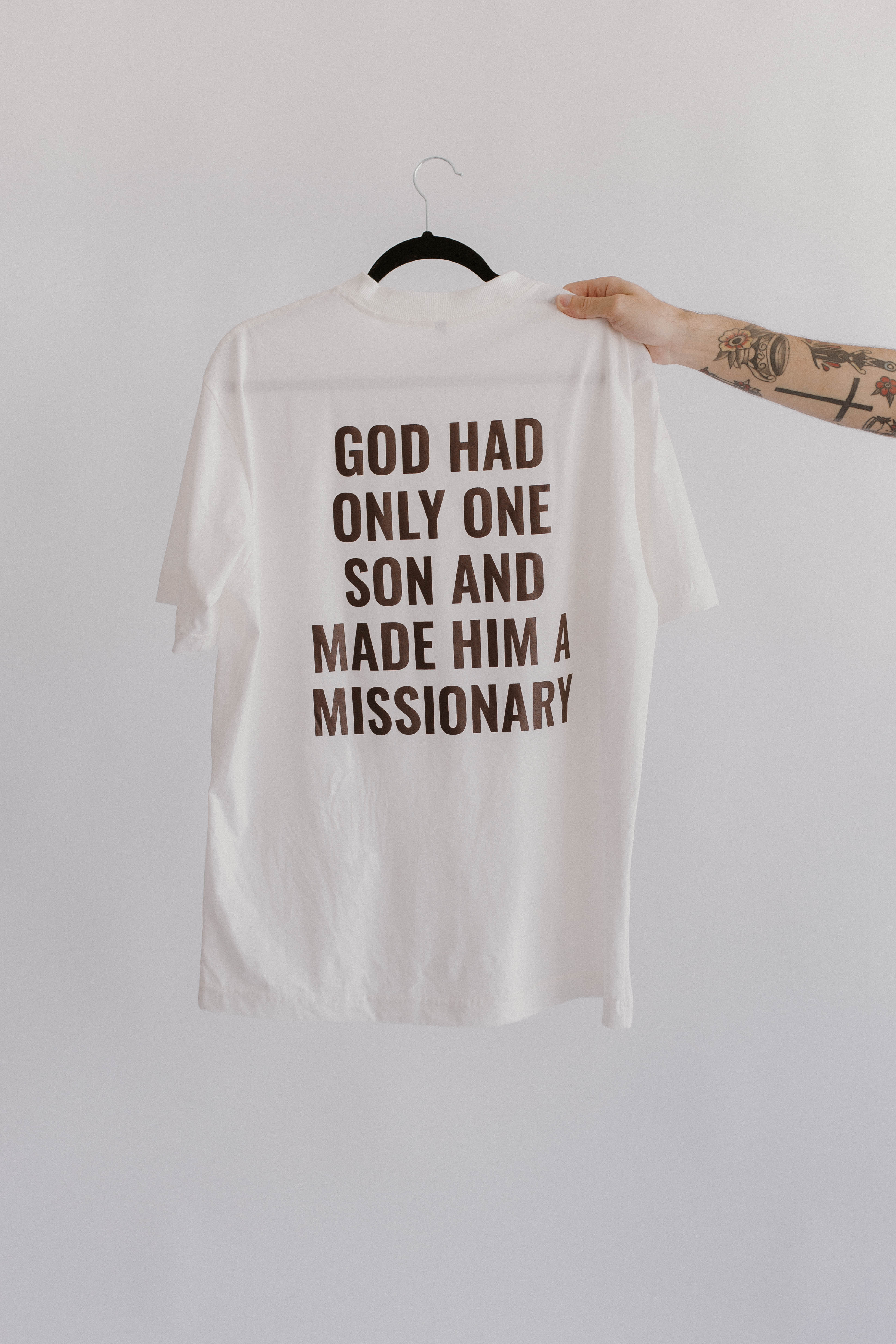 CAMISETA JESUS WAS A MISSIONARY